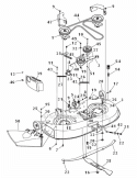 Part Location Diagram of 753-0884 MTD Deck Skirt Kit